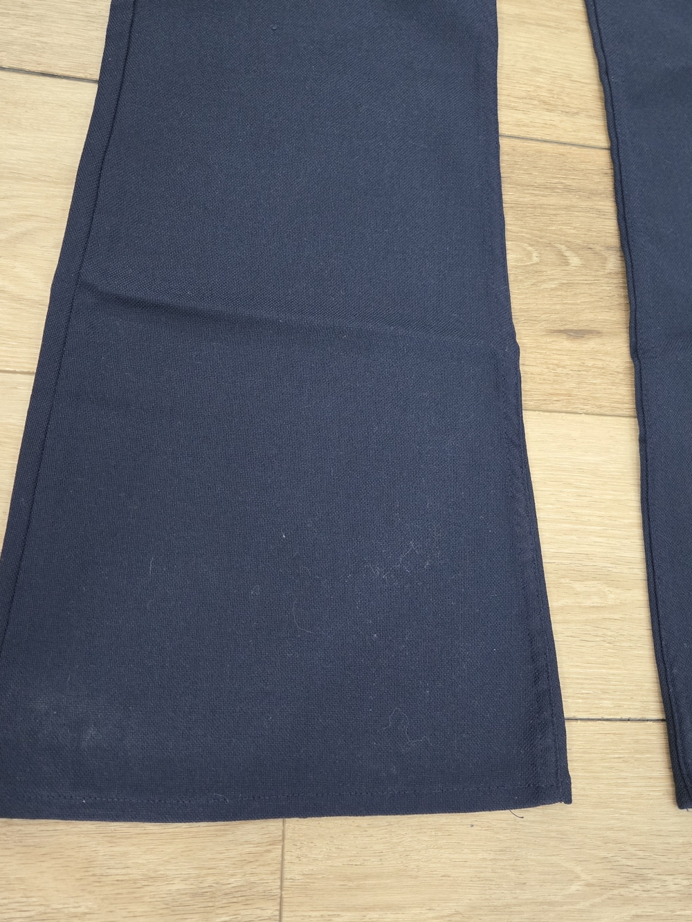 VTG 70s Levis 663 Flare Bell Bottom Pants NWT Deadstock 34x34 Navy Blue USA Made - Picture 8 of 9